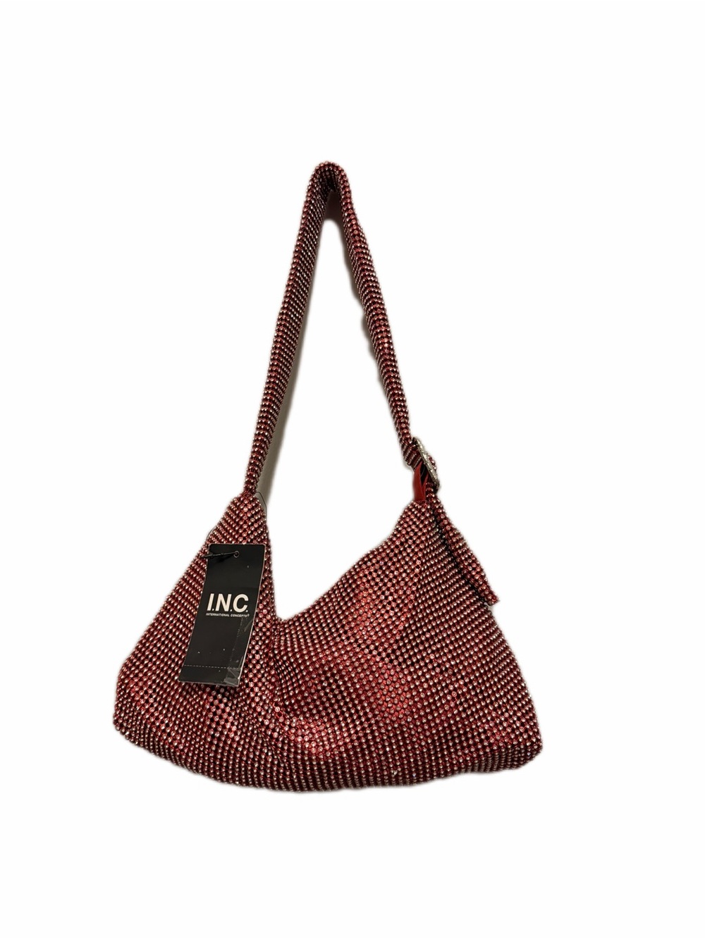 INC International Concepts Sparkling red Crystal Shoulder Bag